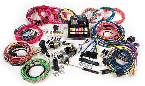 Ron Francis RETRO SERIES Chevy Powered Wiring Kit | Charlotte Rod and