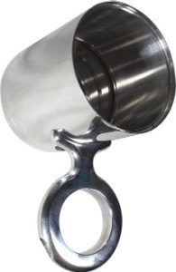Borgeson Tach Mount Cup 903006 Polished Alum
